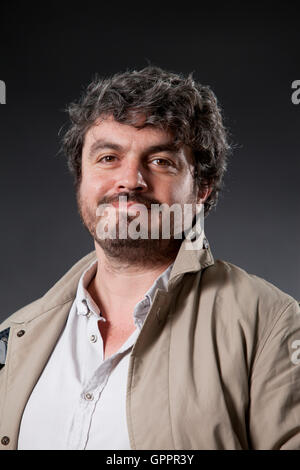 Ross Sutherland, der schottische Dichter an das Edinburgh International Book Festival. Edinburgh, Schottland. 20. August 2016 Stockfoto