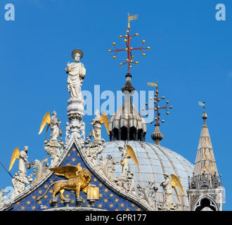 Kathedrale von San Marko, Venedig Stockfoto