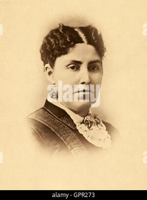 Lucy Young Bliss (1841-1876), die Musiker Ehefrau des bekannten christlichen Hymne Schriftsteller Philip Paul Bliss. Stockfoto