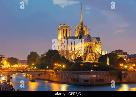 Notre Dame de Paris Stockfoto