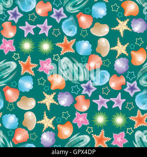 Dekorative nahtlose Hintergrundmuster. Stockfoto