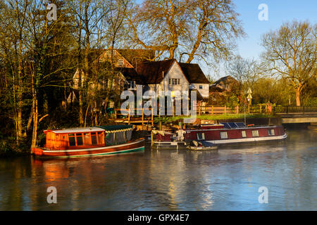 Themse Sonning, Berkshire, UK Stockfoto