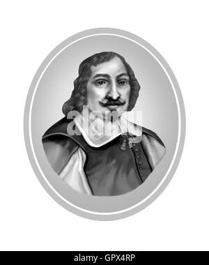 Samuel de Champlain, 1567-1635, Explorer, Kanada Stockfoto