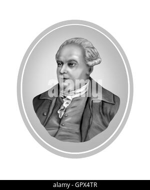 Daniel Carlsson Solander, 1733-1782, Naturforscher Stockfoto