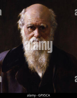 Charles Robert Darwin von John Collier Stockfoto