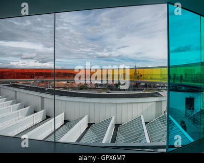 Zeitgenössisches Kunstmuseum ARoS in Aarhus, Dänemark Stockfoto