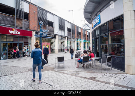 Pescod Square Einkaufsviertel, Boston, Lincolnshire, England Stockfoto