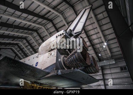 Raumfähre Endeavour im California Science Center Stockfoto