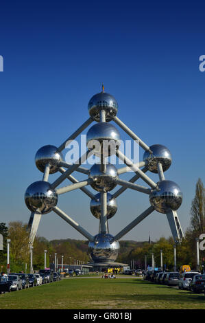 Das Atomium, Brüssel, Belgien Stockfoto