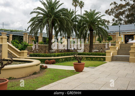 Das renovierte Seppeltsfield Weingut Komplex im Barossa Valley, South Australia, Australien. Stockfoto