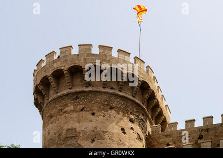 (Türme) Torres de Quart In Valencia Stockfoto