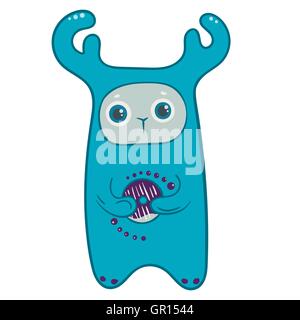 Lustige Comic-Figur Stock Vektor