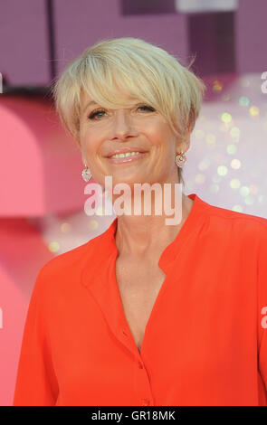 London, UK. 5. Sep, 2016. Emma Thompson besucht die Weltpremiere von "Bridget Jones Baby" im Odeon Leciester Square. Bildnachweis: Ferdaus Shamim/ZUMA Draht/Alamy Live-Nachrichten Stockfoto