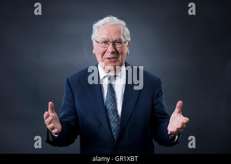 Ehemaliger Gouverneur der Bank of England und Vorsitzender der monetären Politik Ausschuss Mervyn King KG, GBE, DL, FBA. Stockfoto