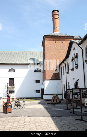 Brauereien in Zwierzyniec, Polen, Roztocze Europa Stockfoto