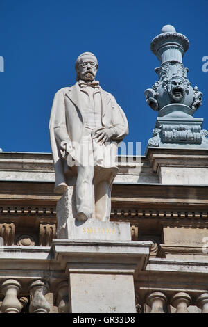 Detail vom Opernhaus in Budapest Stockfoto