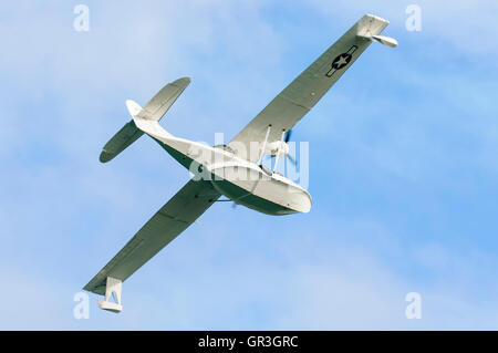 A Consolidated PBY Catalina, Amerikanische Flugboot Wasserflugzeug, die durch die konsolidierte Flugzeuge produziert Stockfoto