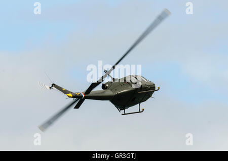 Hubschrauber Bell UH-1 Iroquois (bekannt als die "Huey"), während des Vietnam Krieges ausgiebig genutzt. Stockfoto