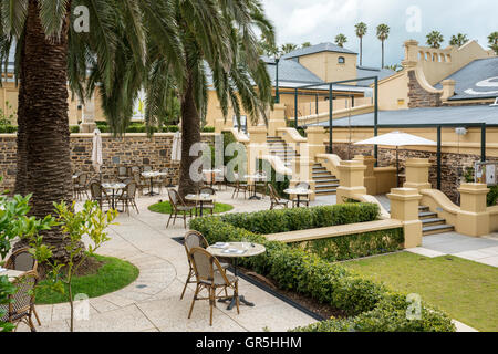 Das renovierte Seppeltsfield Weingut Komplex im Barossa Valley, South Australia, Australien. Stockfoto