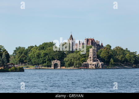 Boldt Castle auf dem St.-Lorenz-Seeweg Stockfotografie - Alamy