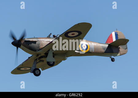 Hawker Hurricane Mk1 G-HUPW Stockfoto