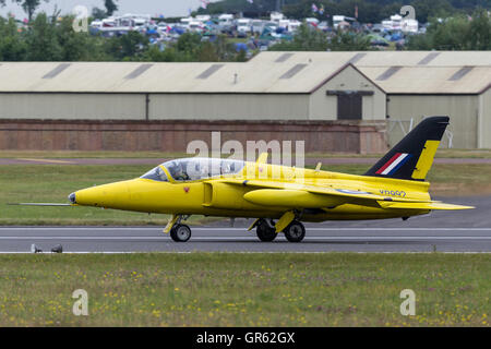 Hawker Siddeley Mücke T1 G-MOUR aus dem Display Team Mücke Stockfoto