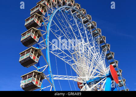 Riesenrad Willenborg am Oktoberfest München 2015, Bayern, Deutschland, Europa Stockfoto