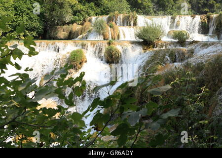 Nationalpark Krka, Dalmatien, Kroatien, Europa Stockfoto