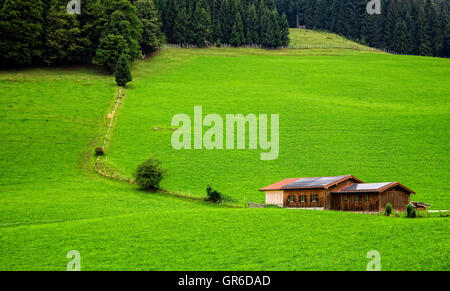 Volontariats Alm Stockfoto