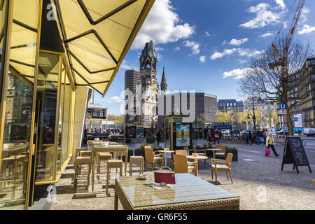 Berlin City West Stockfoto