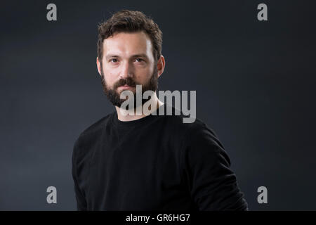 Journalist, Schriftsteller, Übersetzer und Medien akademische Dominic Hinde. Stockfoto