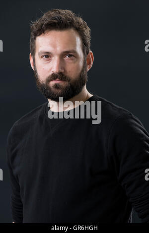 Journalist, Schriftsteller, Übersetzer und Medien akademische Dominic Hinde. Stockfoto