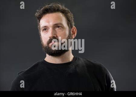 Journalist, Schriftsteller, Übersetzer und Medien akademische Dominic Hinde. Stockfoto