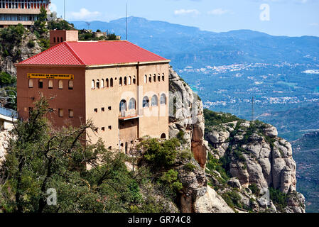 Aeri de Montserrat Stockfoto