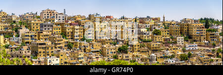 Panorama von Amman, Jordanien Stockfoto