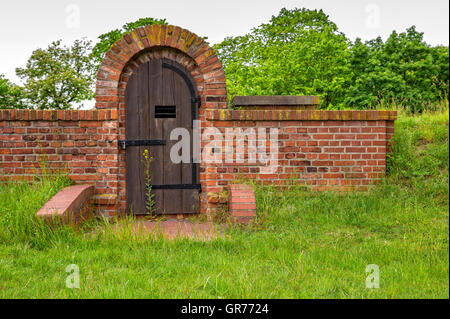 Keller für Schurken Stockfoto