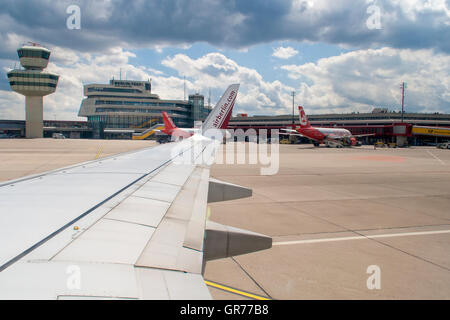 Flughafen Berlin Stockfoto