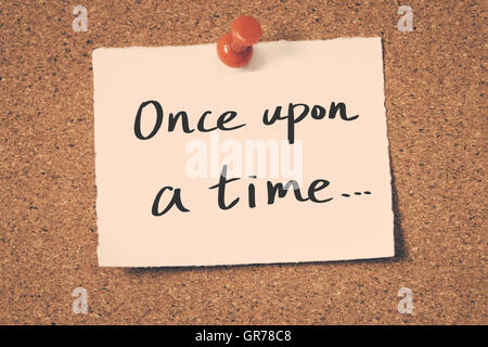 Es war einmal Stockfoto