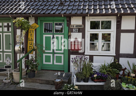 Bad Essen, Fachwerkhaus In Osnabrück-Land, untere Sachsen, Deutschland, Europa Stockfoto