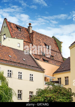 historische alte Stadt Wroclaw Polen Stockfoto