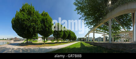 Hafen Hafen Duisburg Nordrhein-Westfalan Deutschland Europa Stockfoto