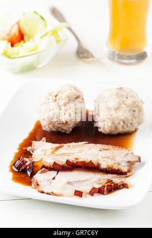 Schweinebraten Stockfoto