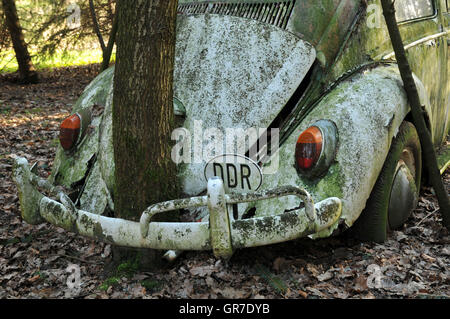 Dauer-Parkplatz Stockfoto