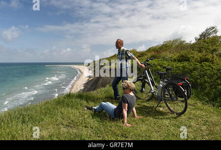 Erholung an der Ostsee Stockfoto