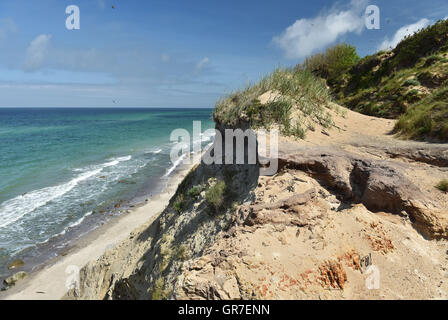 Ostsee In Ahrenshoop Stockfoto