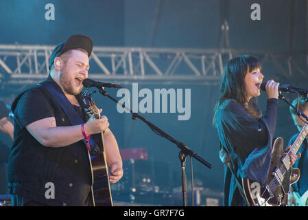 Von Monstern und Männer am Ruisrock 2015 Stockfoto