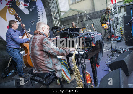 PIIRPAUKE bei Pori Jazz 2015 Stockfoto