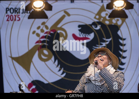 Dee Dee Bridgewater in Pori Jazz 2015 Stockfoto