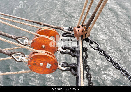 Deutsche Großsegler Gorch Fock Stockfoto