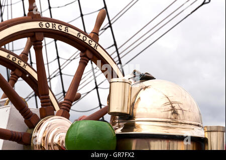 Deutsche Großsegler Gorch Fock Stockfoto